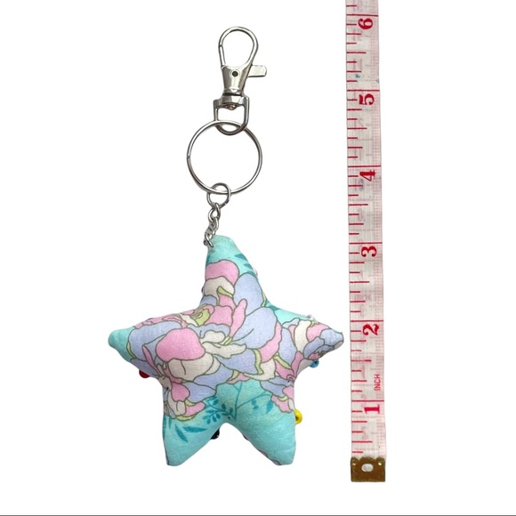 Handmade Shooting Star Keychain Purse Charm - Picture 3 of 7